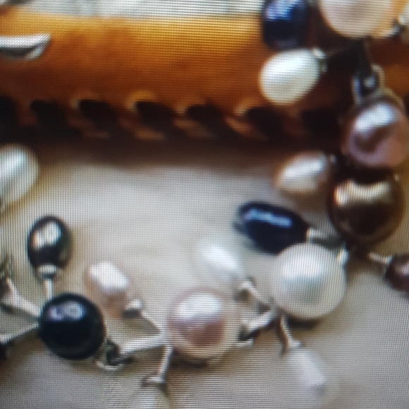 Gorgeous Real Freshwater Pearl Bracelet - Picture 3 of 4